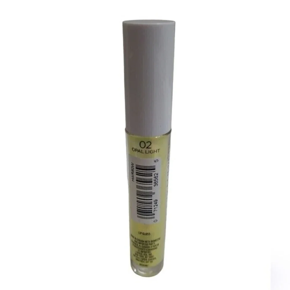 L'Oreal Makeup Infallible Galaxy Lumiere Holographic Lip Gloss, 02 Opal Light
